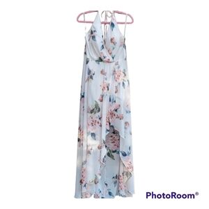Jenny Yoo Farrah Floral Dress 14 Soft Sage NWT